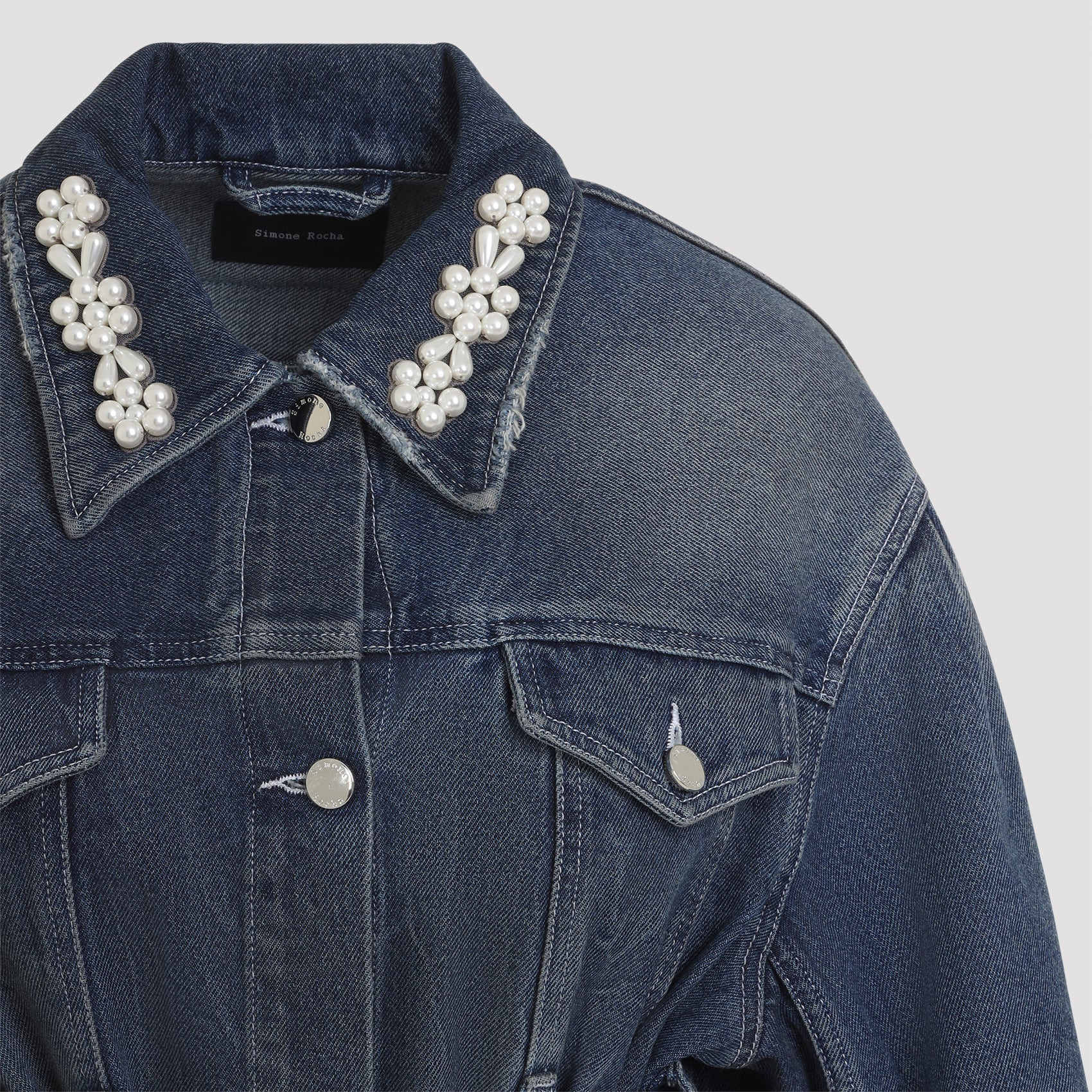 Simone Rocha Sculpted Belt Jacket Women - 3