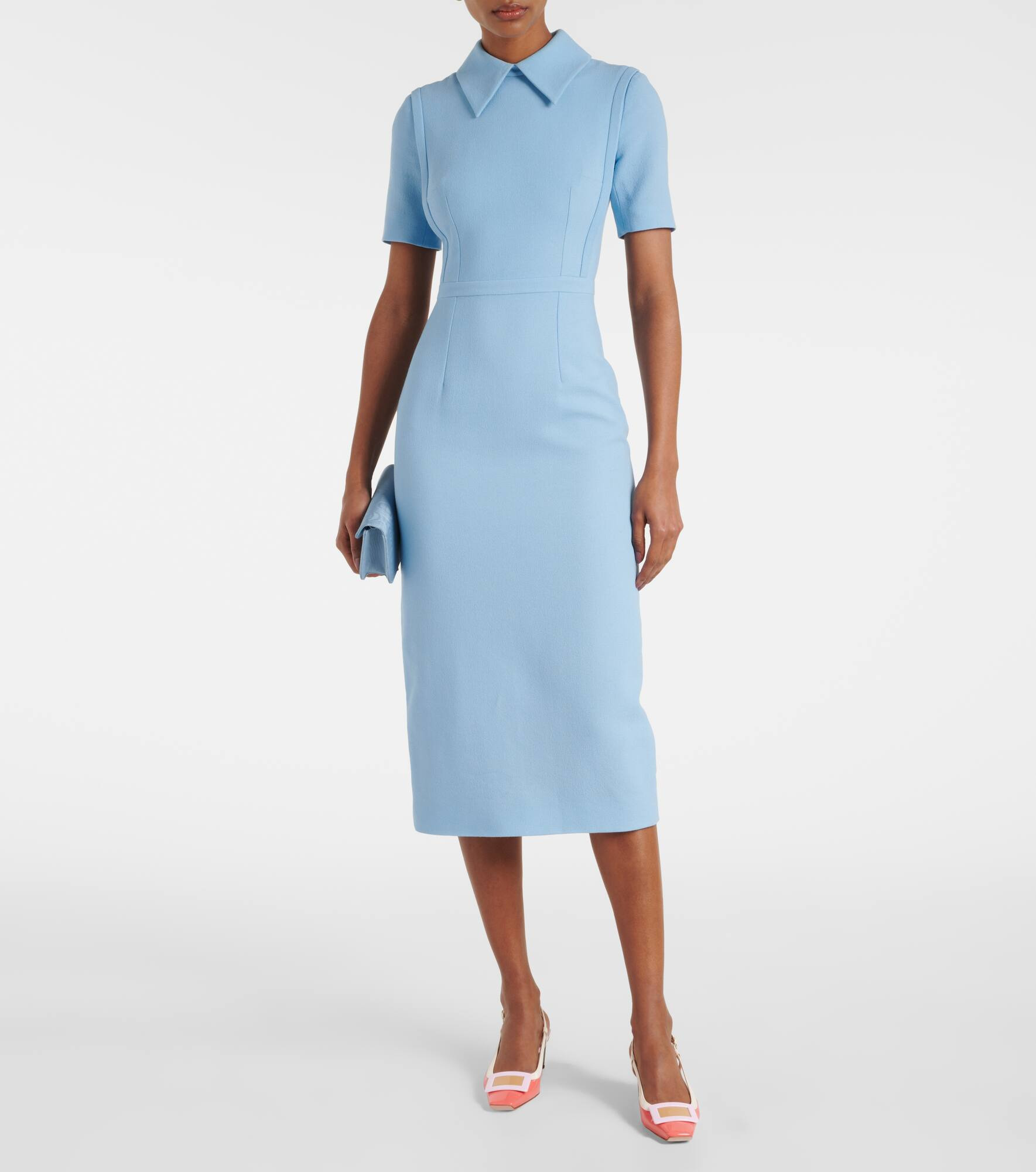 Valletta wool cocktail dress - 2