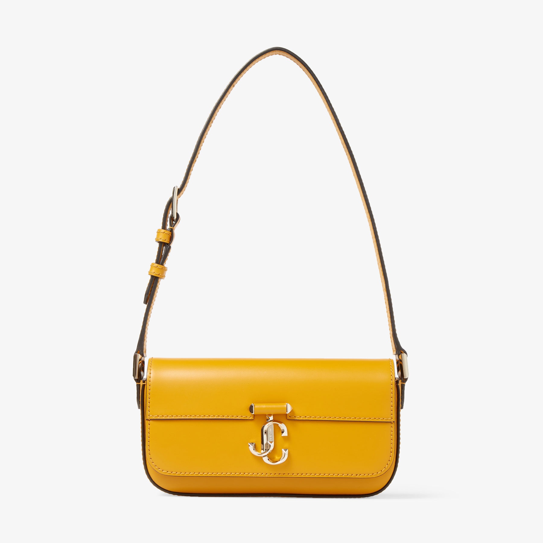 JIMMY CHOO Avenue Mini Shoulder Sunflower Leather Mini Shoulder 