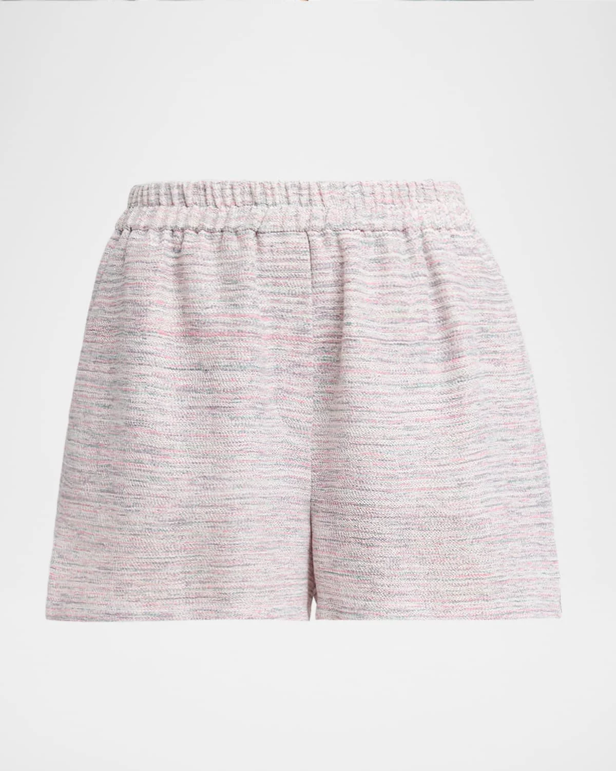 Linen Knit Pull-On Shorts - 1