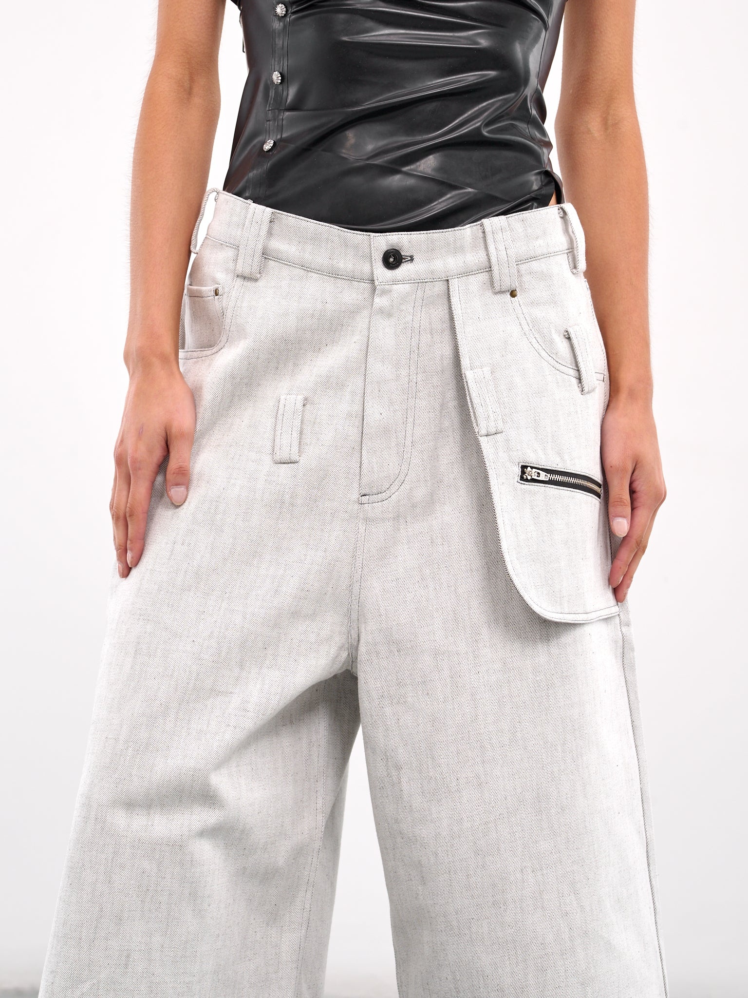 Wide Leg Shorts - 5