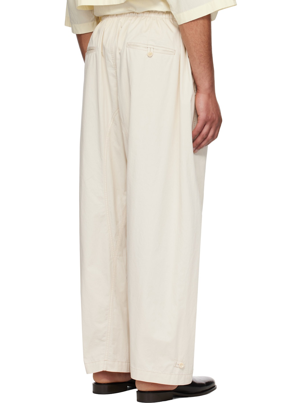 Off-White Twisted Over Trousers - 3