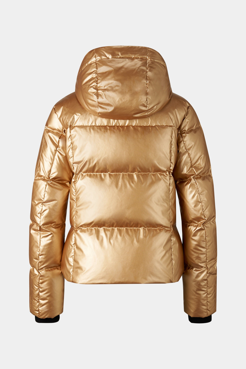 BOGNER Hella Down ski jacket in Gold outlook