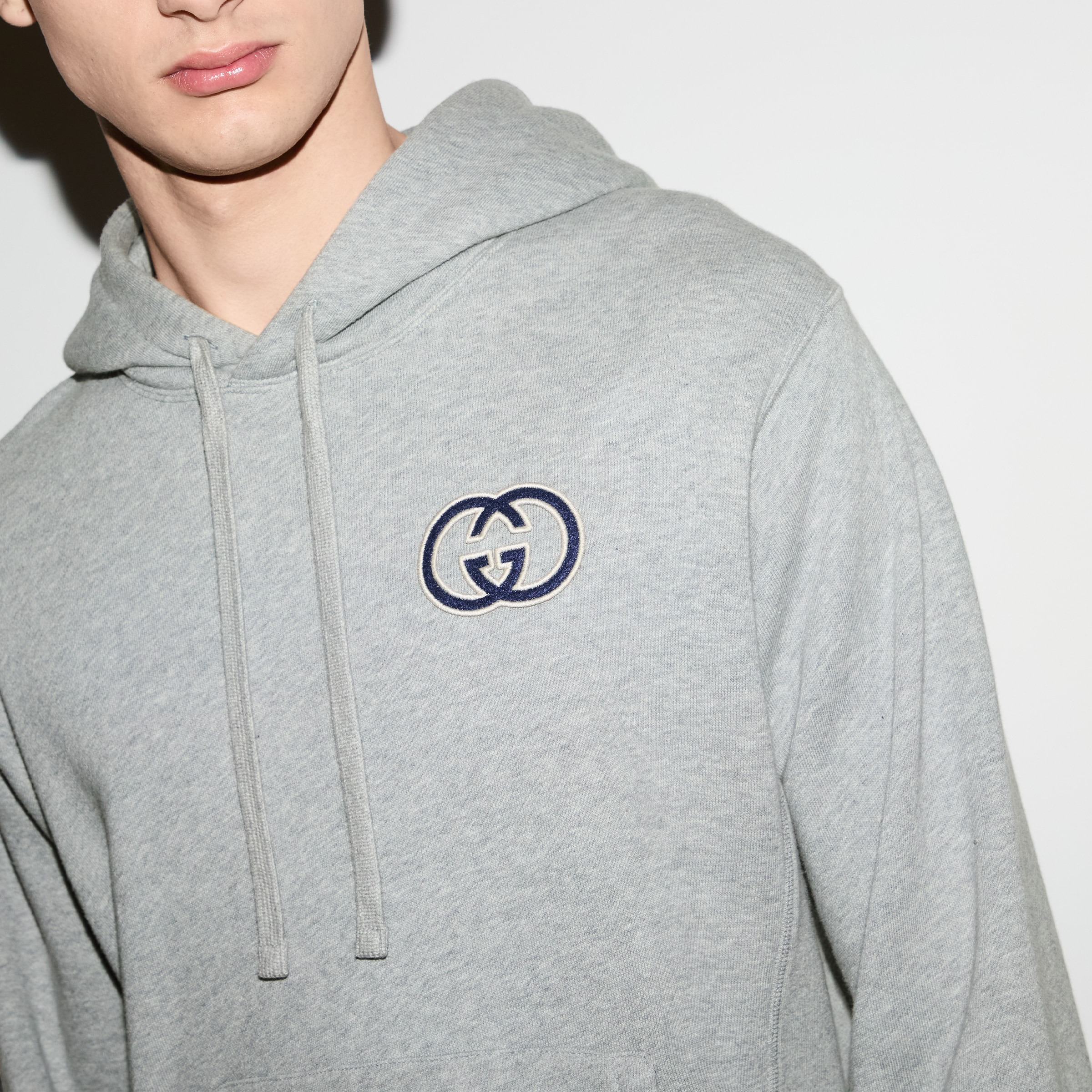 Cotton jersey hooded sweatshirt - 5