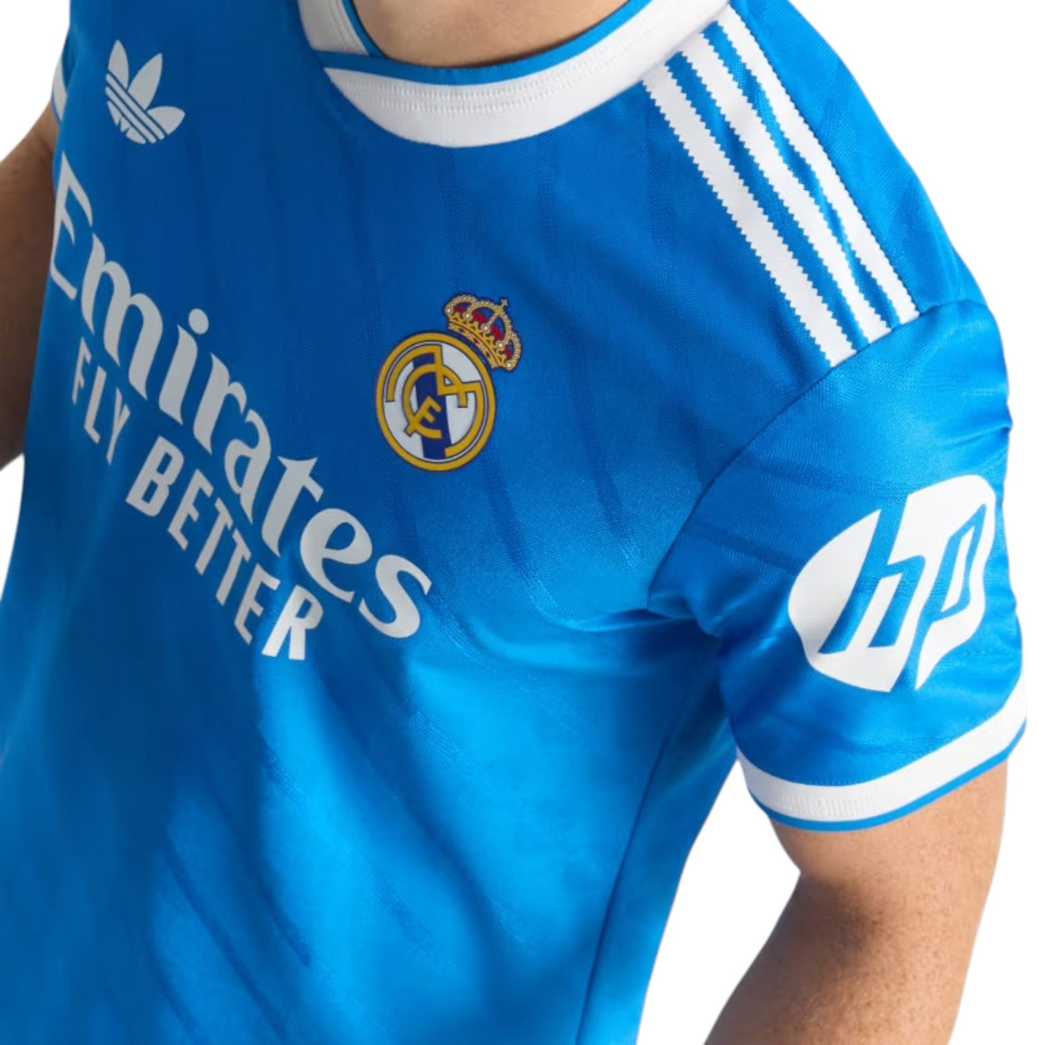 adidas Real Madrid 25/26 Third Authentic Jersey 'Blue Bird' JV5839 - 3