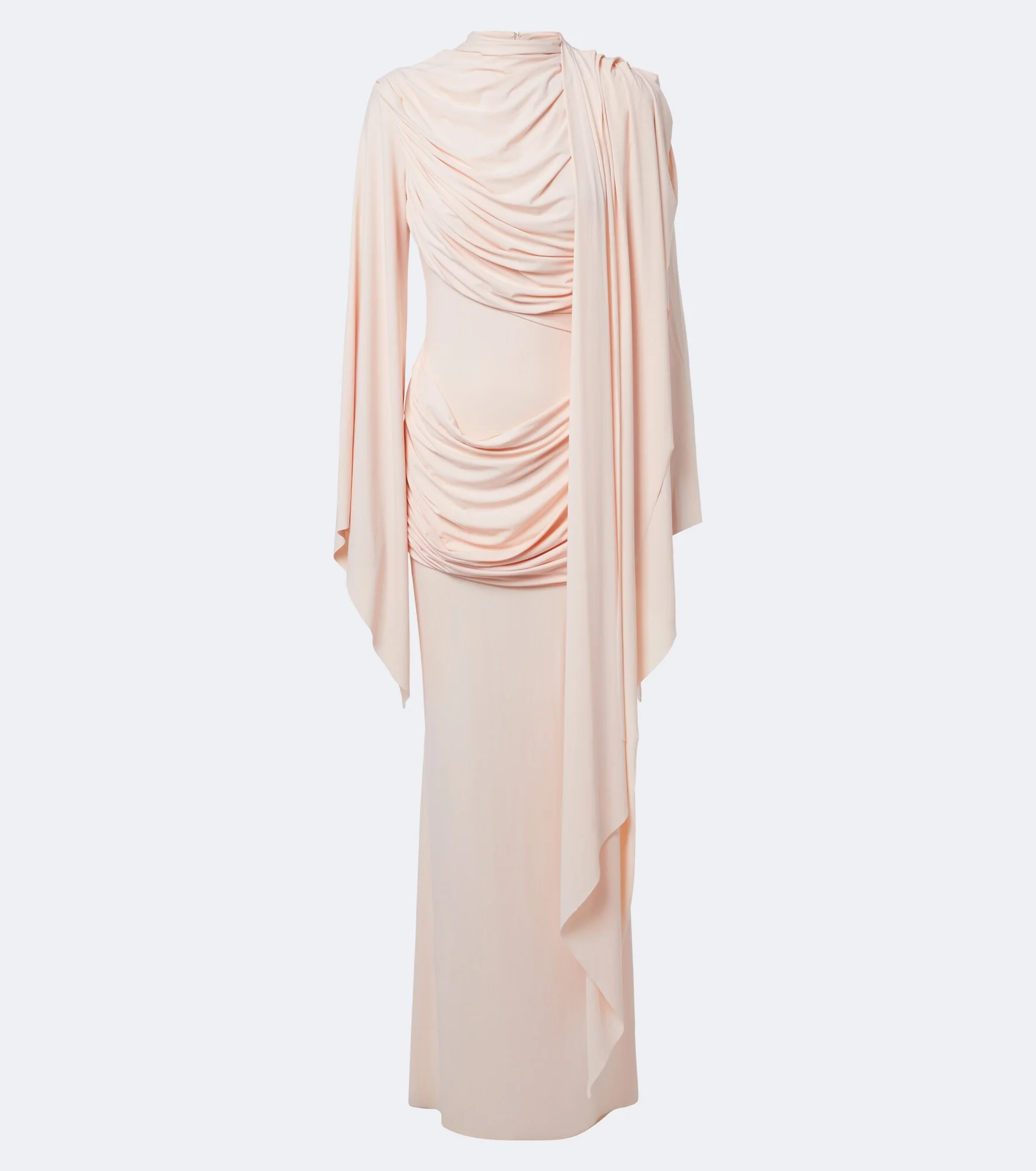 Perisa draped caped jersey maxi dress - 1