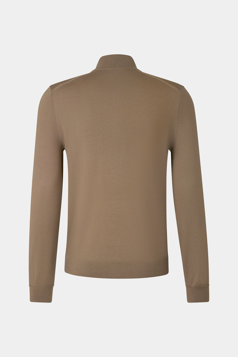 BOGNER Virgin wool troyer Ouri in Mud outlook