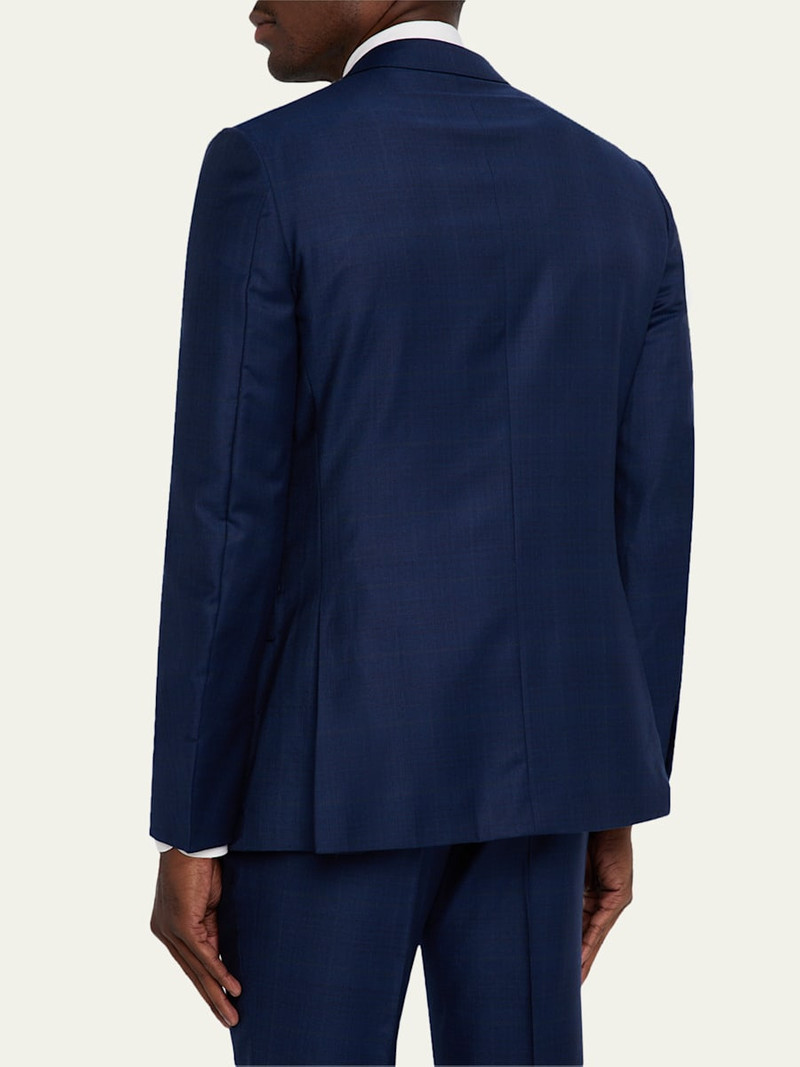 ZEGNA Men's Trofeo Wool Woven Plaid Two-Piece Suit outlook