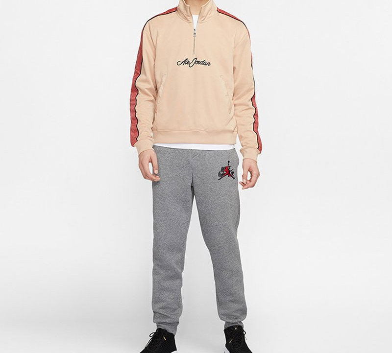 Air Jordan Remastered Half Zipper Sports Stand Collar Pink CJ0269-213 - 6