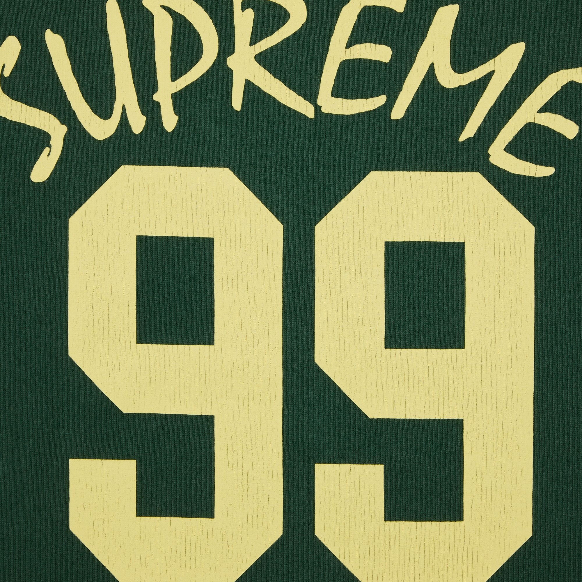 Supreme Supreme 99 Long-Sleeve Football Top 'Green' | REVERSIBLE