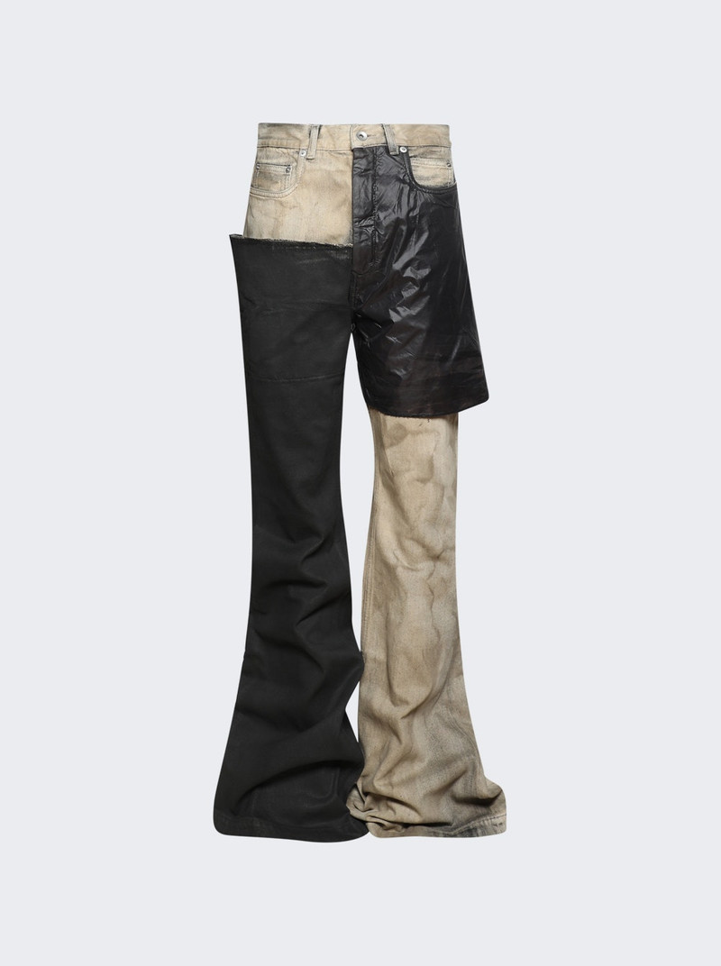 Bolan Bootcut Jeans Dust And Black 1