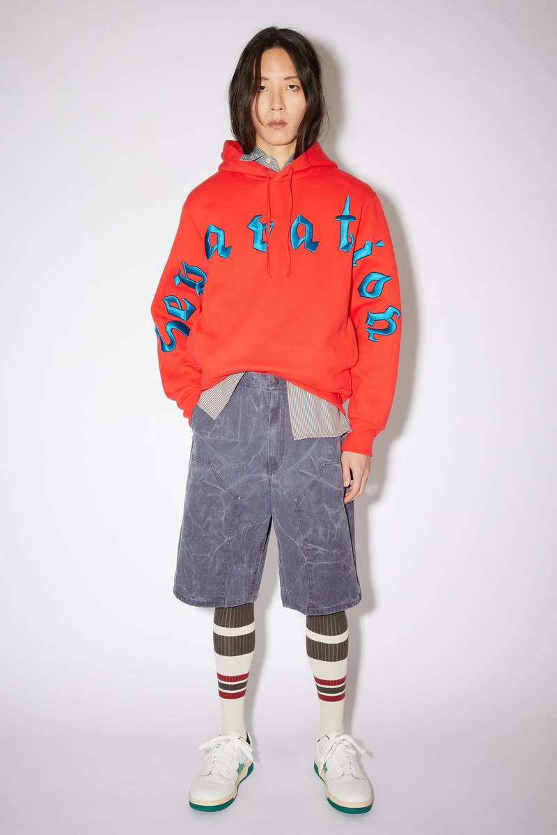 Acne Studios Workwear shorts - Indigo blue outlook