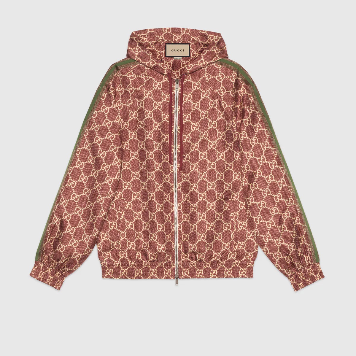 GUCCI GG Supreme print silk jacket | REVERSIBLE