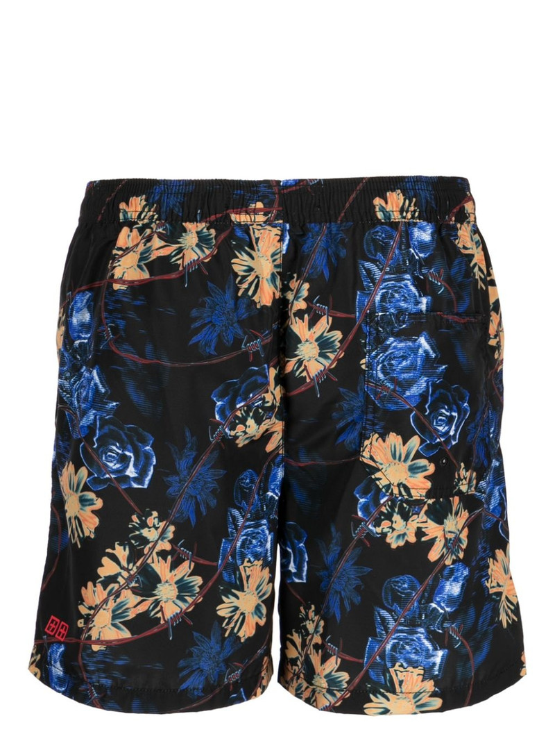 Ksubi floral-print deck shorts outlook