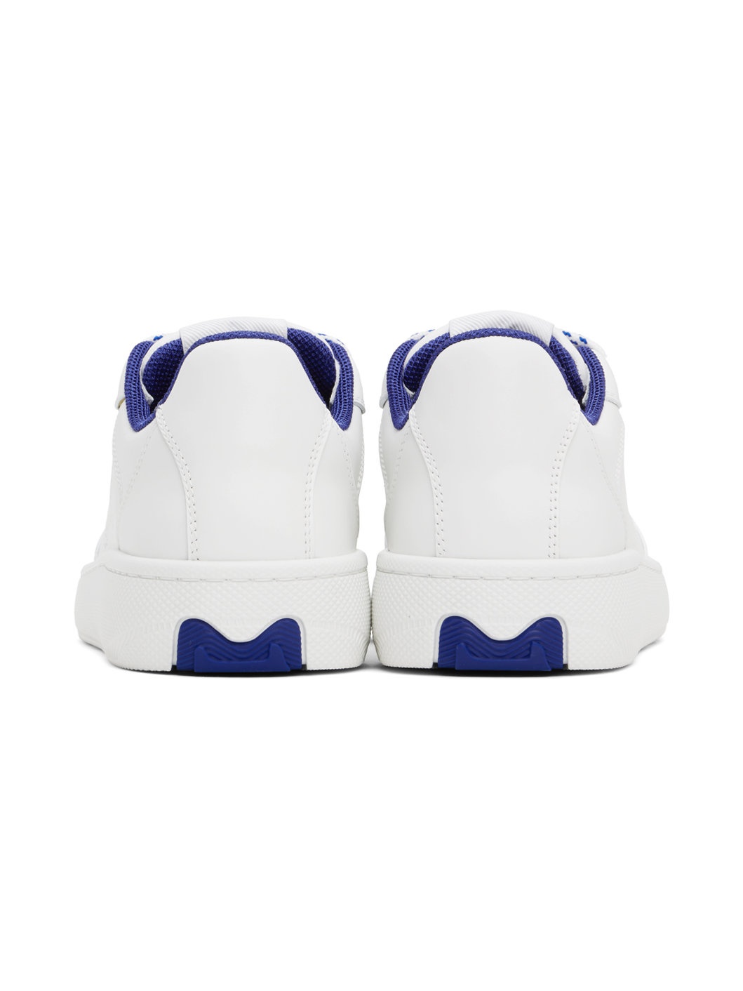 White Leather Stock Sneakers - 2