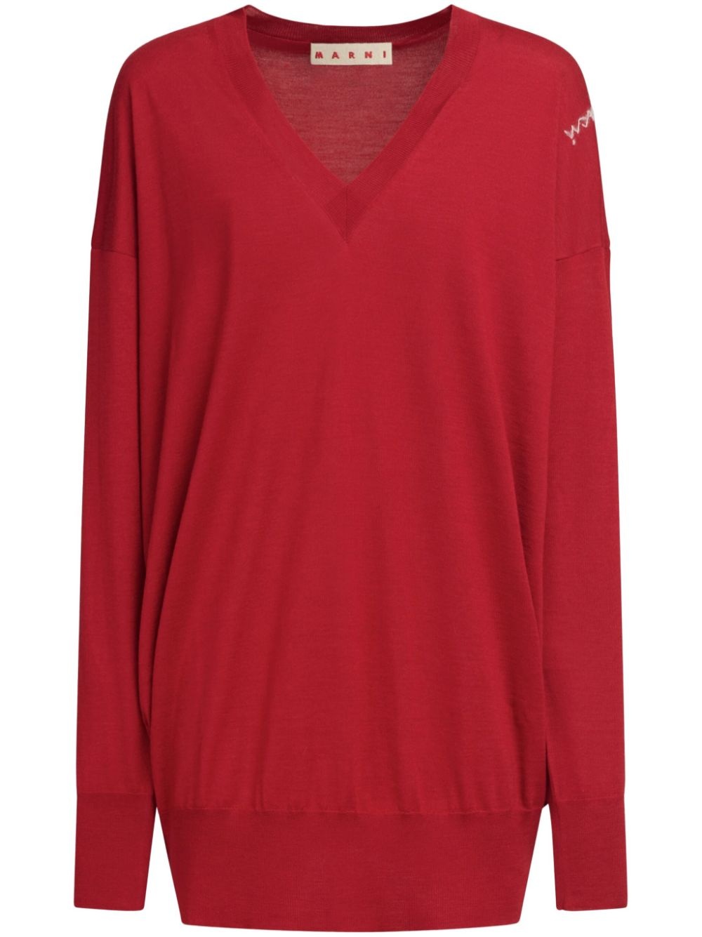 V-neck jumper - 1