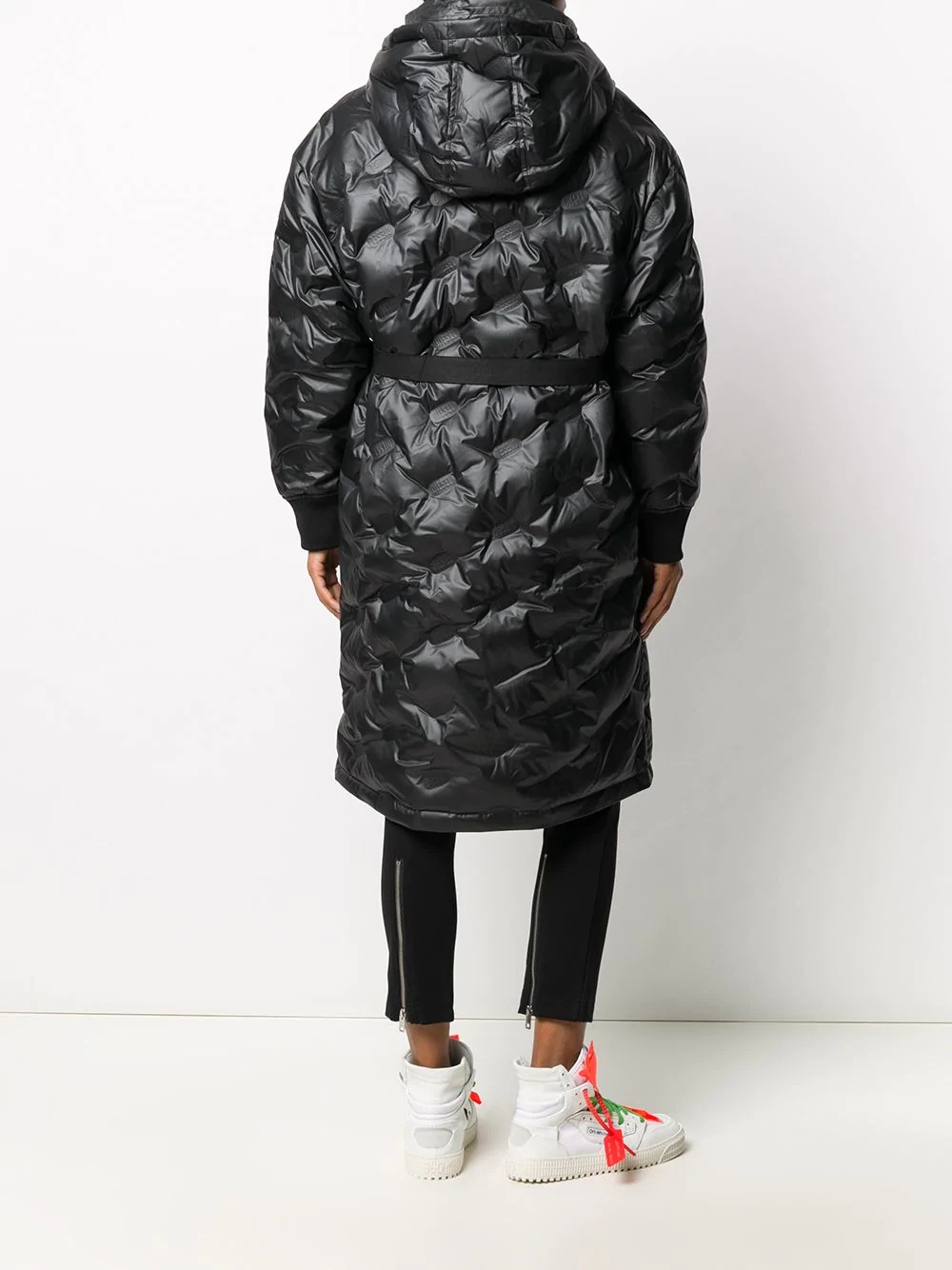 hooded padded coat - 4