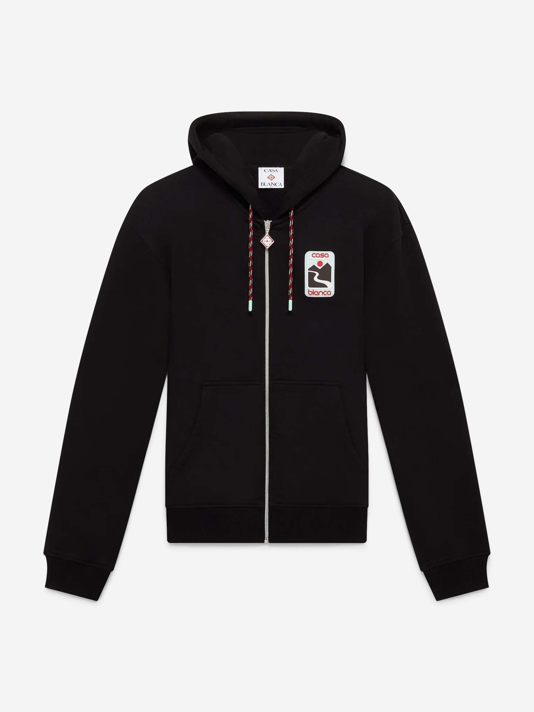ZIP HOODIE SWEATSHIRT - 1