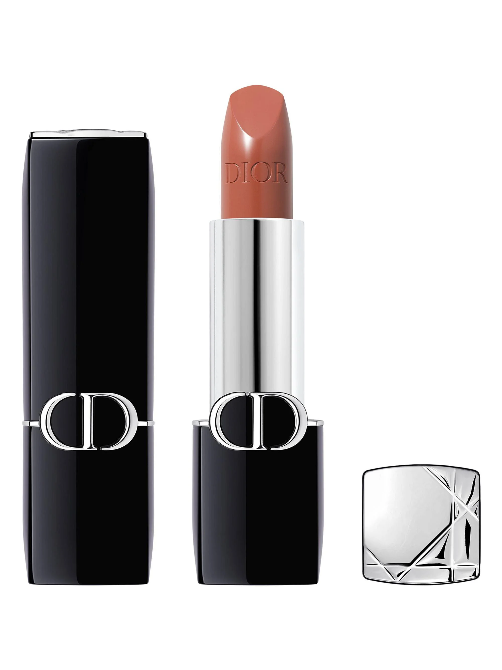 Women's Rouge Dior Lipstick - 419 Bois Rose Satin - 1