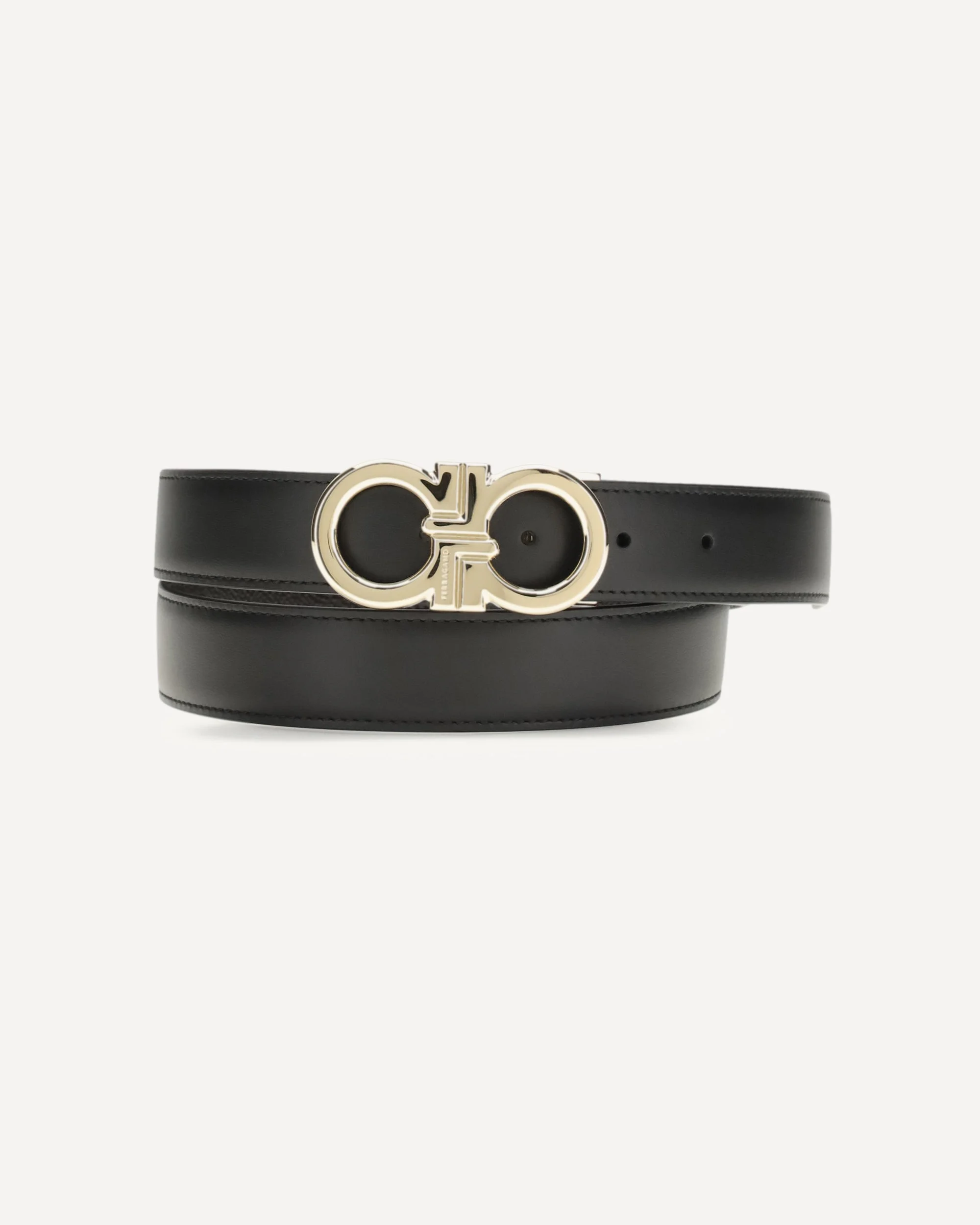 Reversible and adjustable Gancini Belt - 1