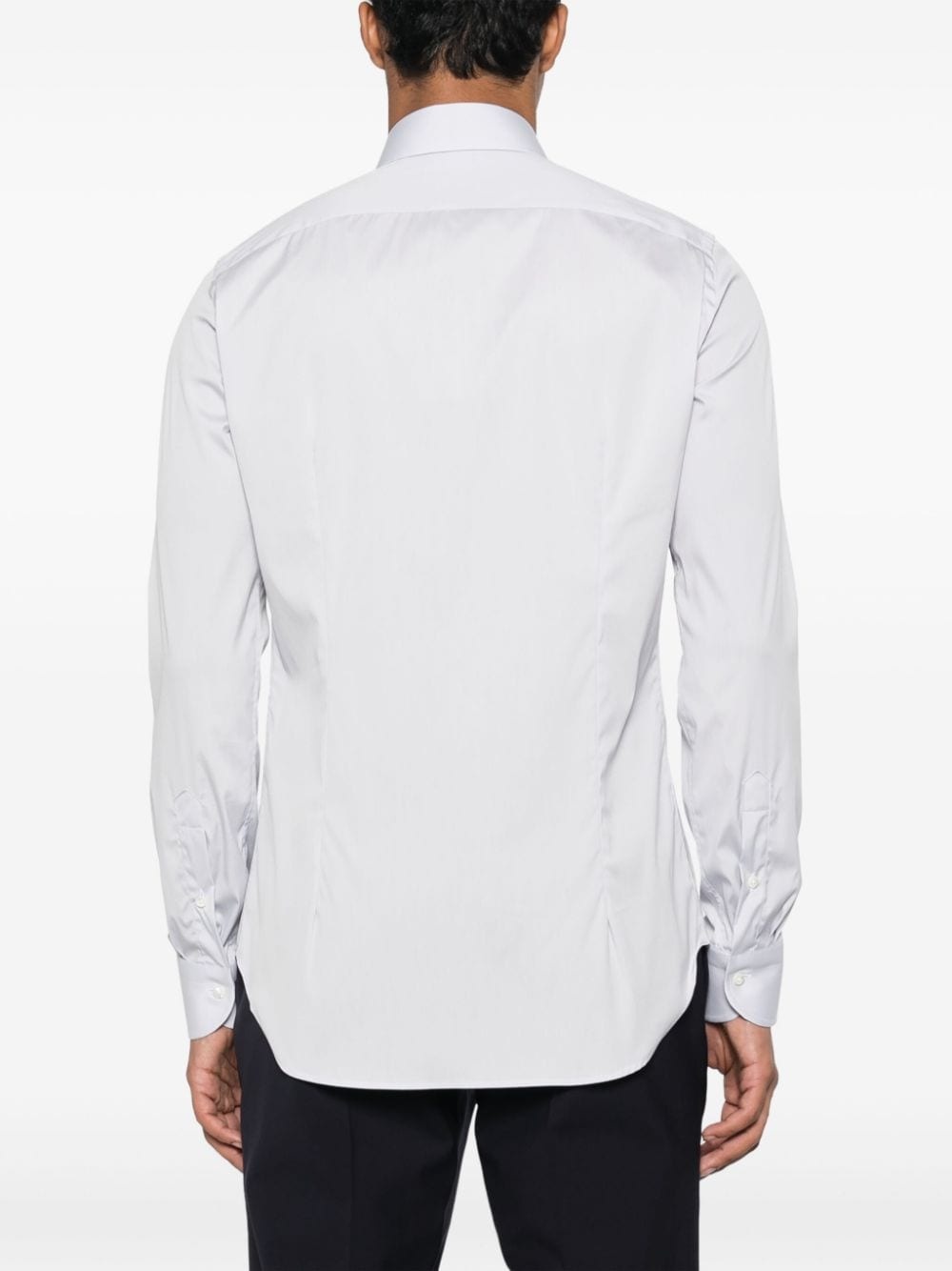 tailored poplin shirt - 4