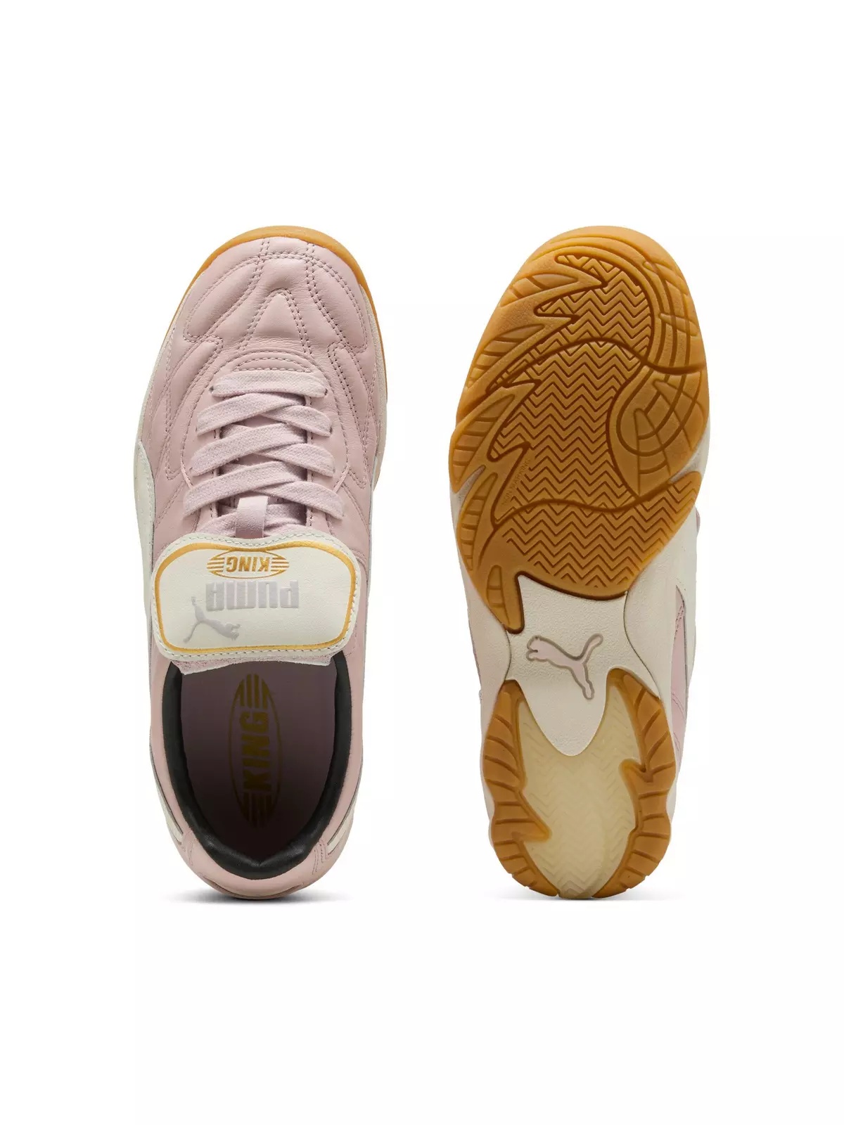 PUMA King Indoor "Pink/White/Gum" Women's Shoe - 5