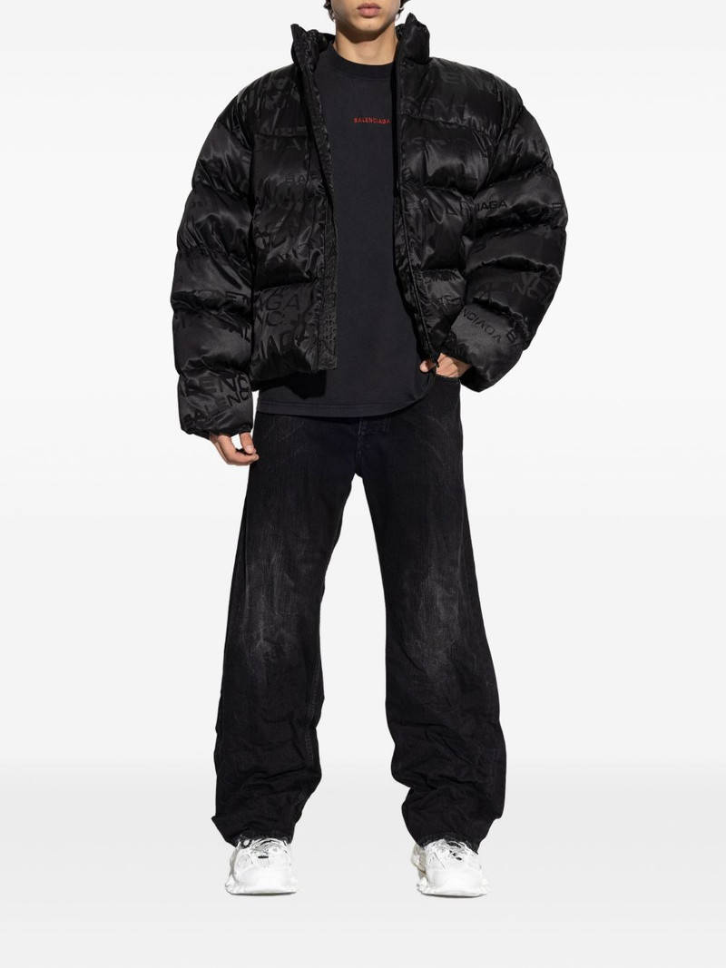 BALENCIAGA washed buttoned jeans outlook