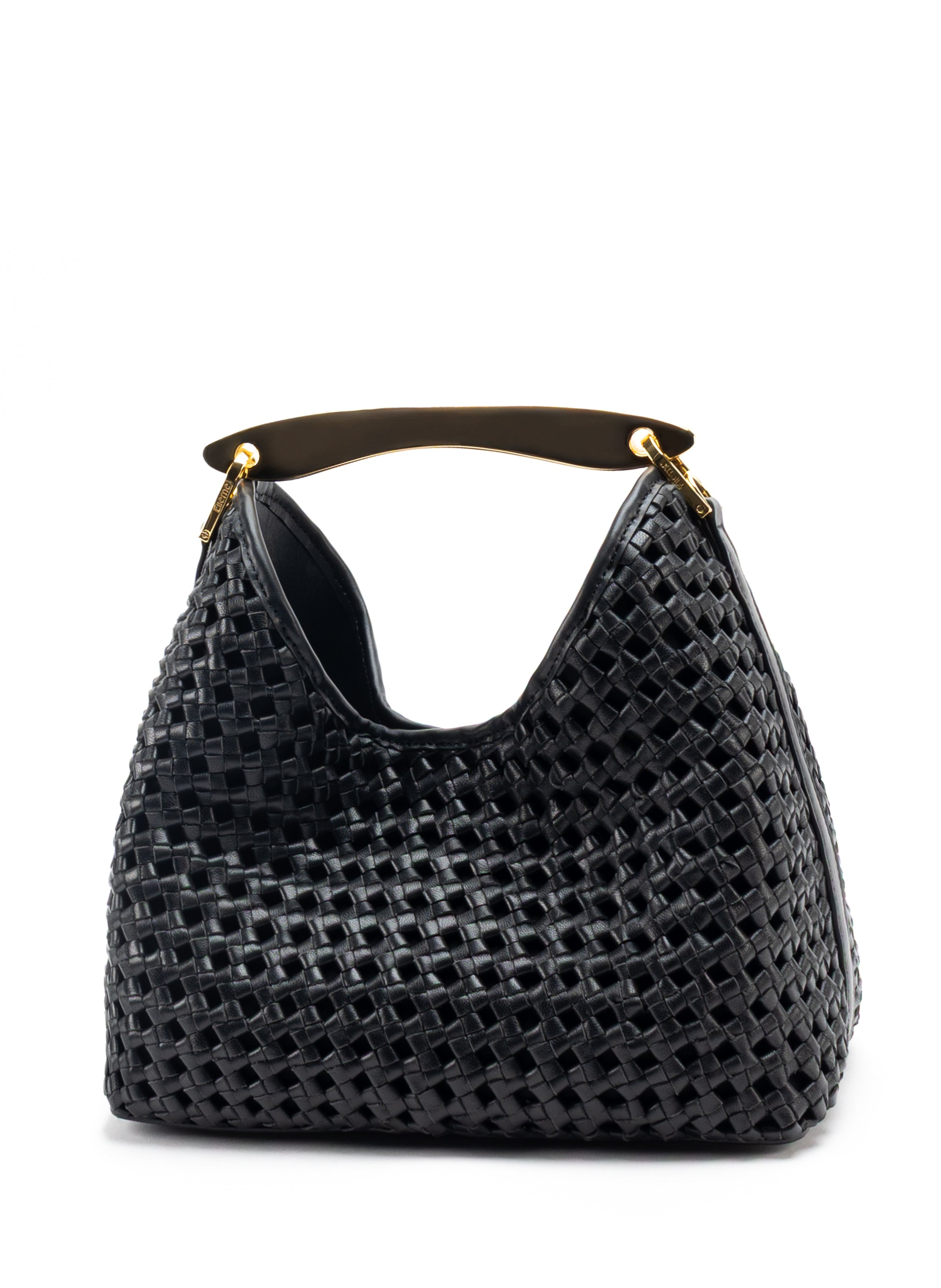Boomerang Woven Leather Black - 3