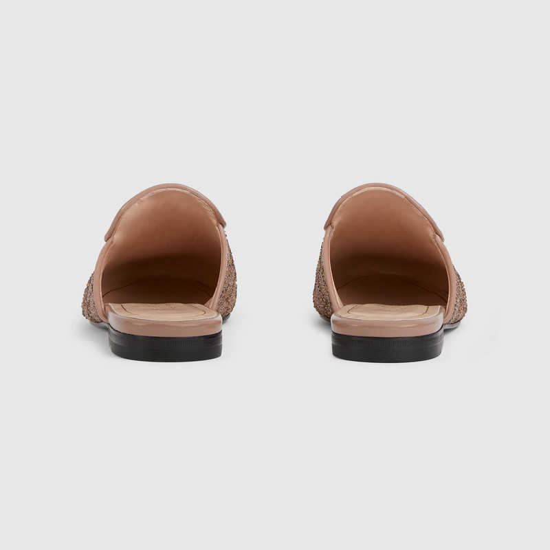 Women's crystal Princetown slipper 5