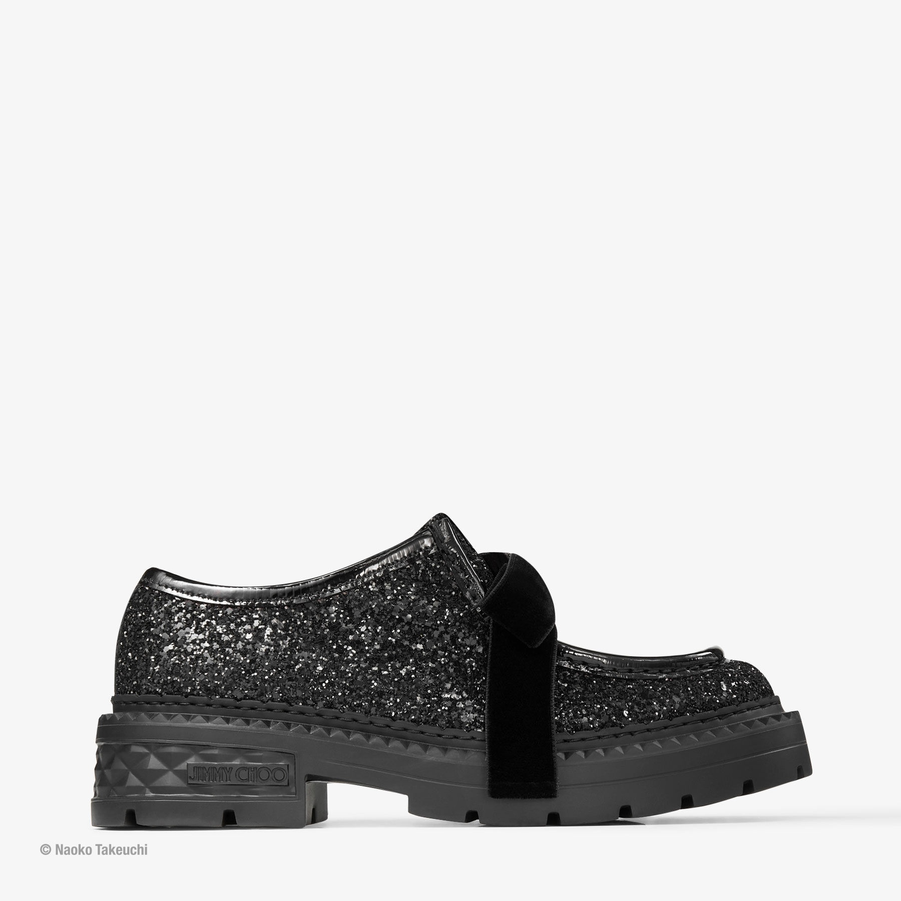 Luna Marlow Moccasin
Black Glitter Loafers - 1