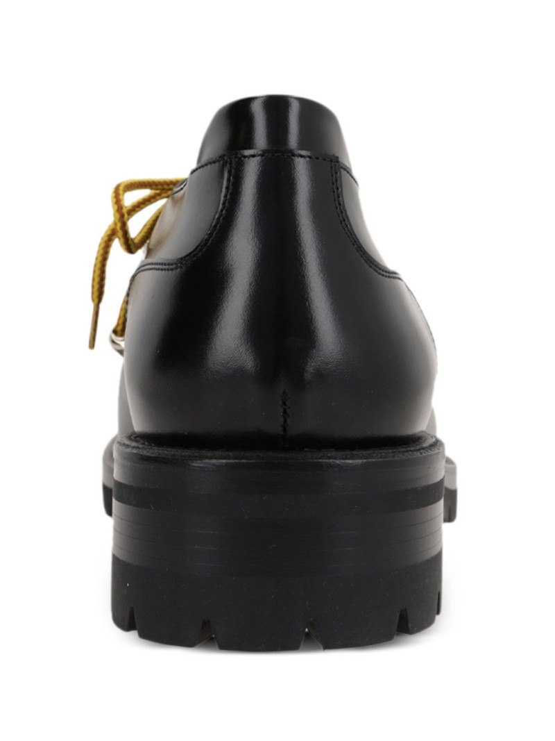 Mountain brushed leather derby shoes 3