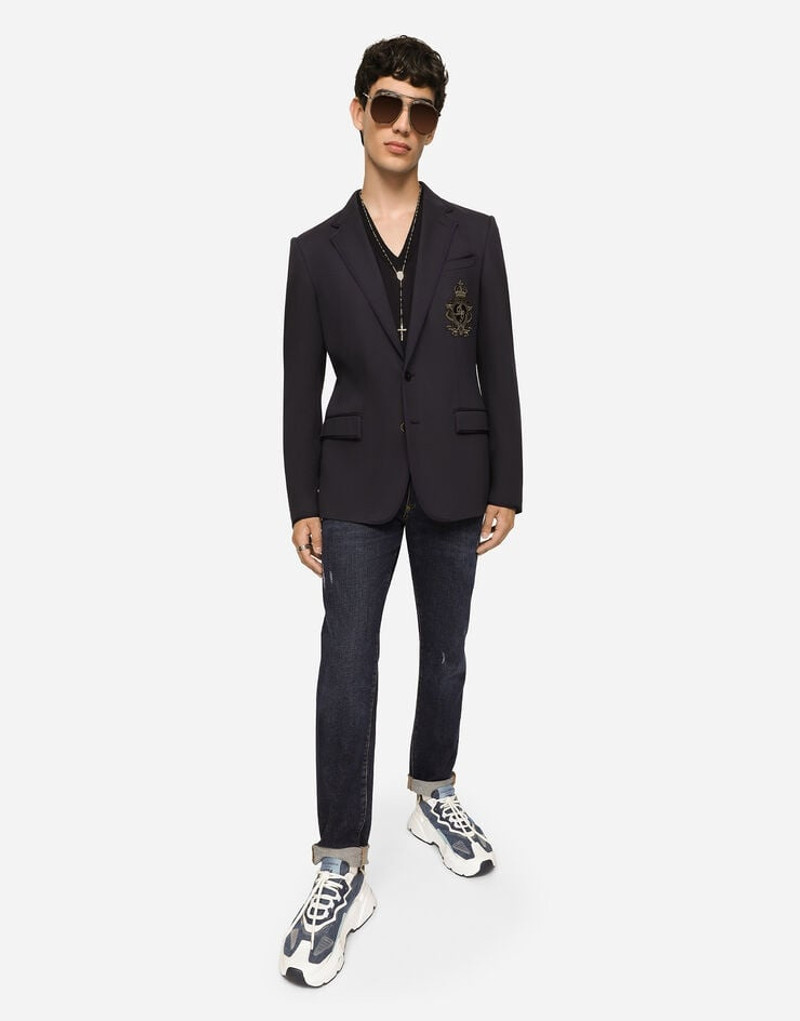 Dolce & Gabbana Blue wash slim-fit stretch jeans outlook