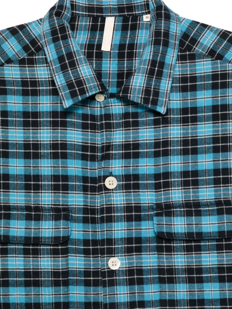 pocket checked shirt 3