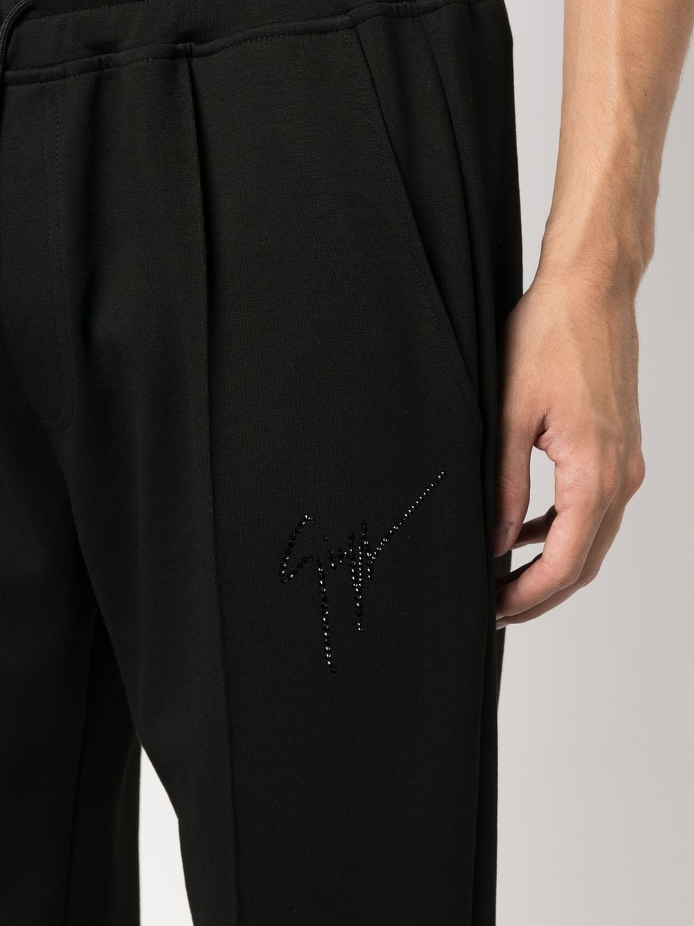 logo-embellished track pants - 5