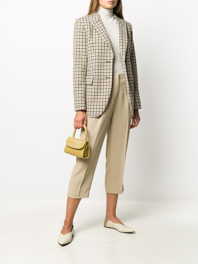 MICHAEL KORS checked blazer outlook