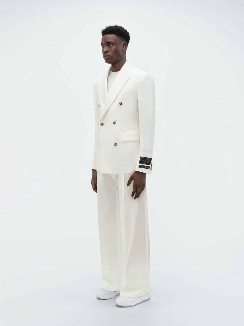 DOUBLE BREAST BLAZER-ALABASTER 20