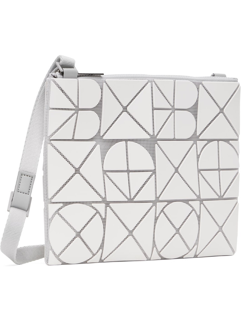 BAO BAO ISSEY MIYAKE White Font Crossbody Bag outlook