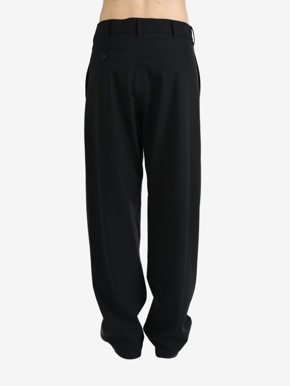 mending-logo straight-leg trousers - 3