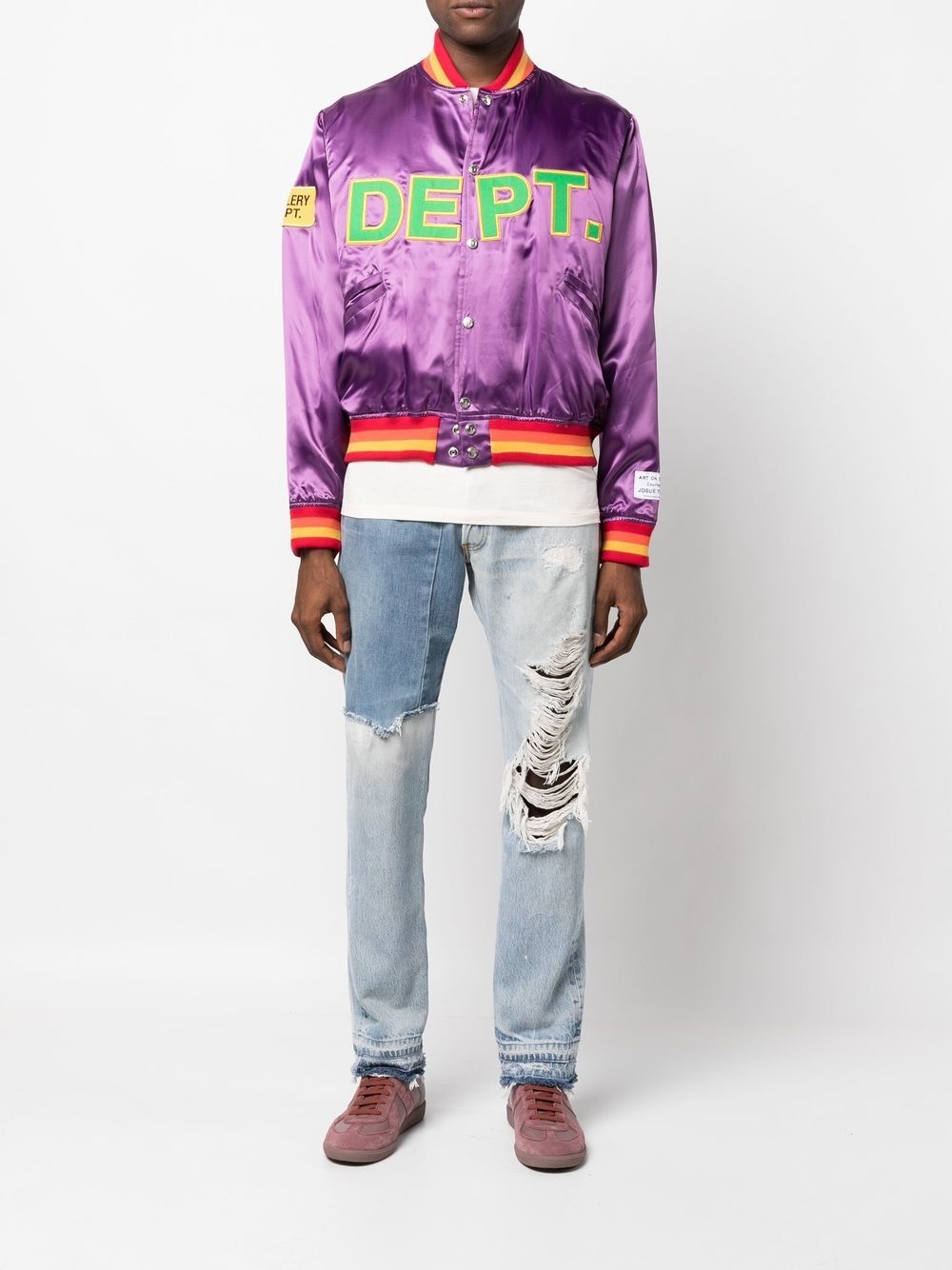 Ken ripped slim-cut jeans - 2
