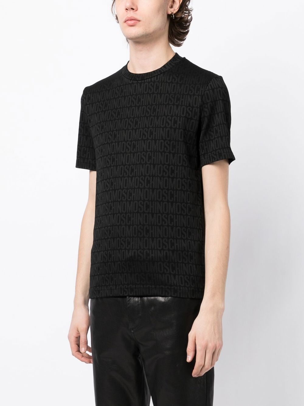 logo-print short-sleeve T-shirt - 3