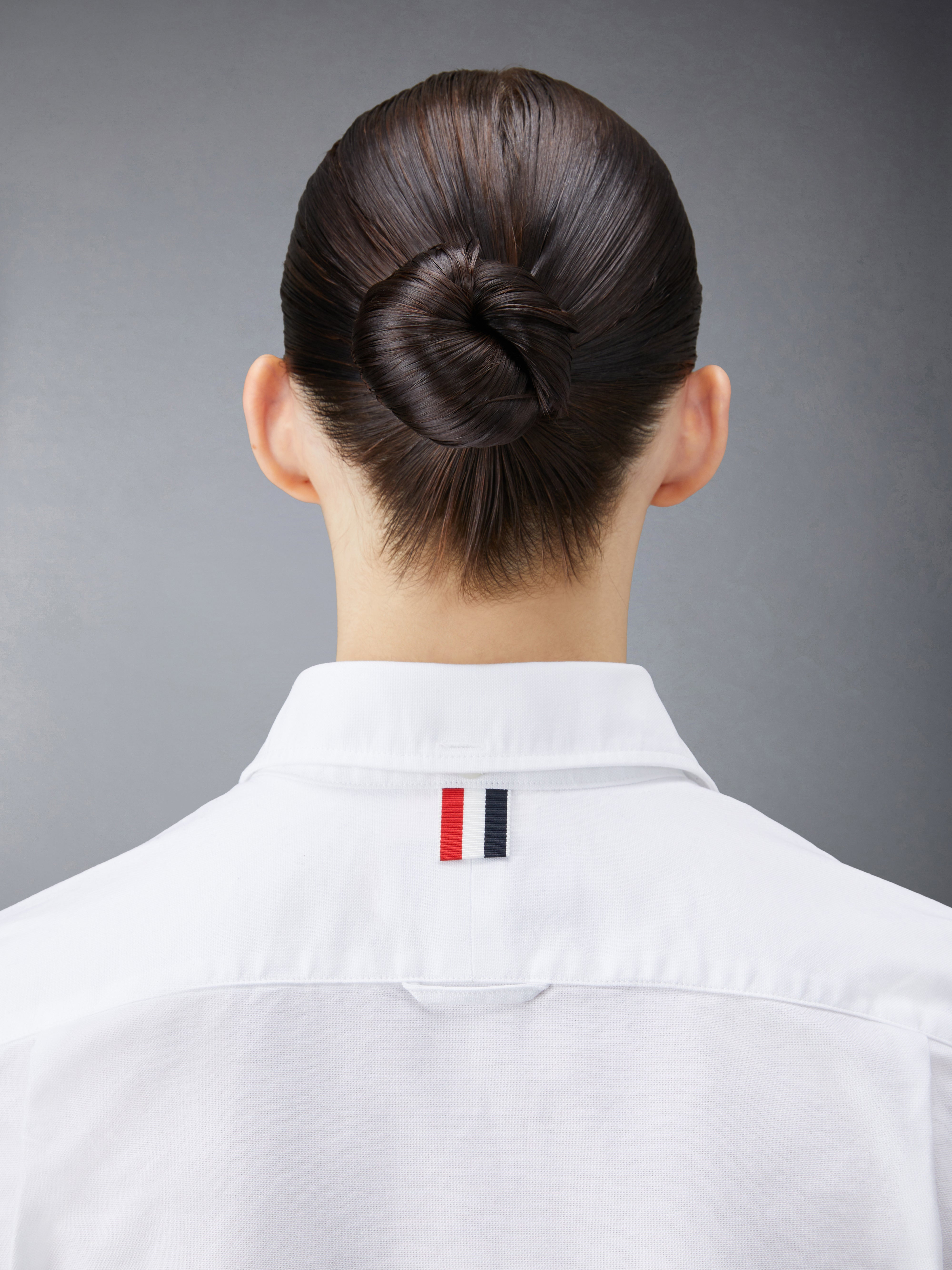 logo-patch cotton shirtdress - 7