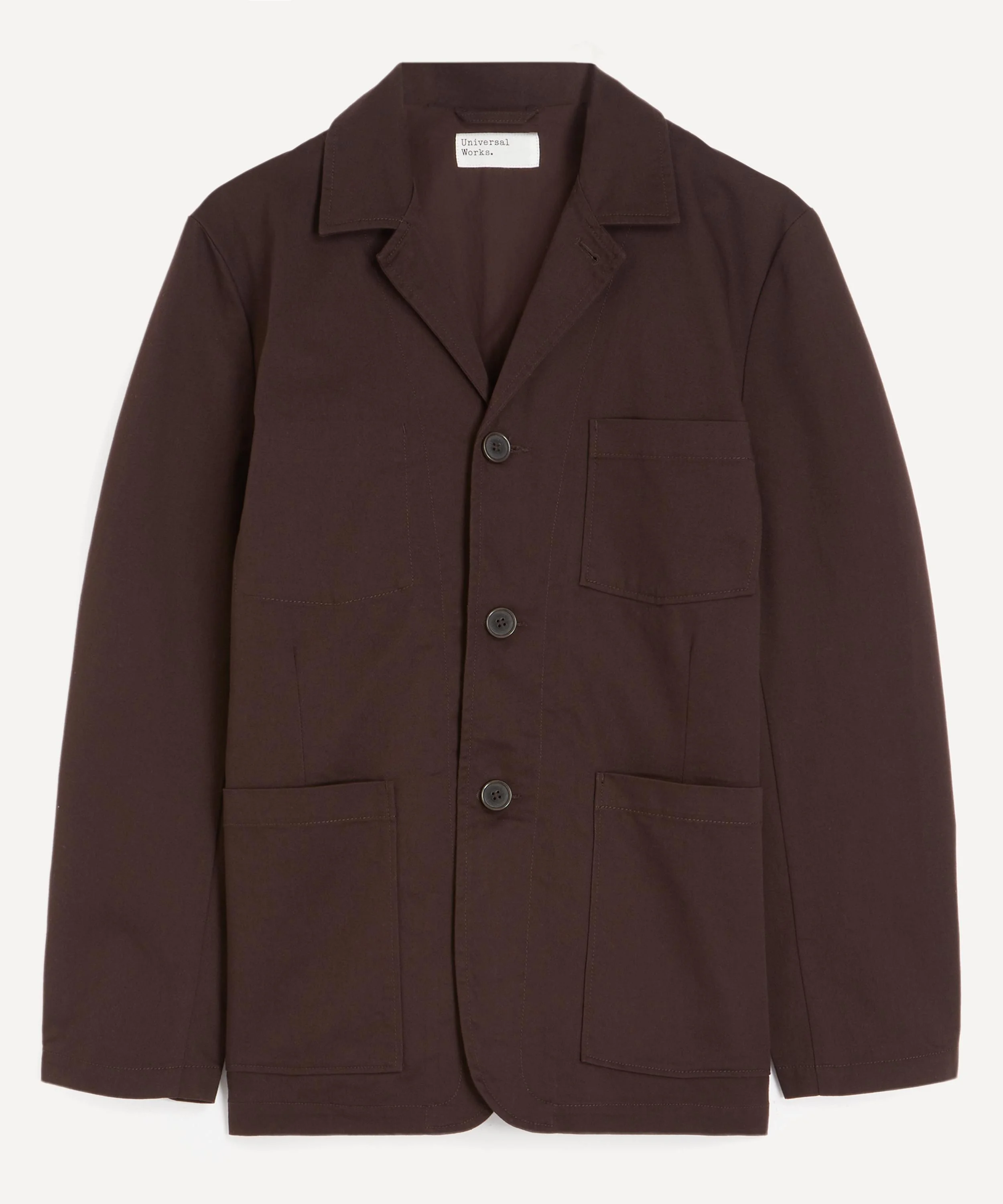 Brown Twill Dizzy Jacket - 1