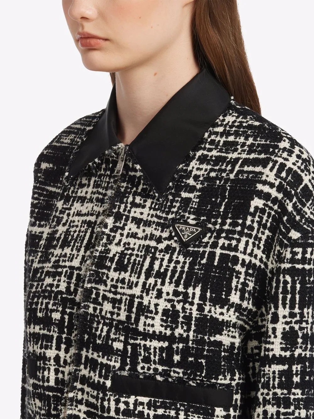 cropped tweed jacket - 5