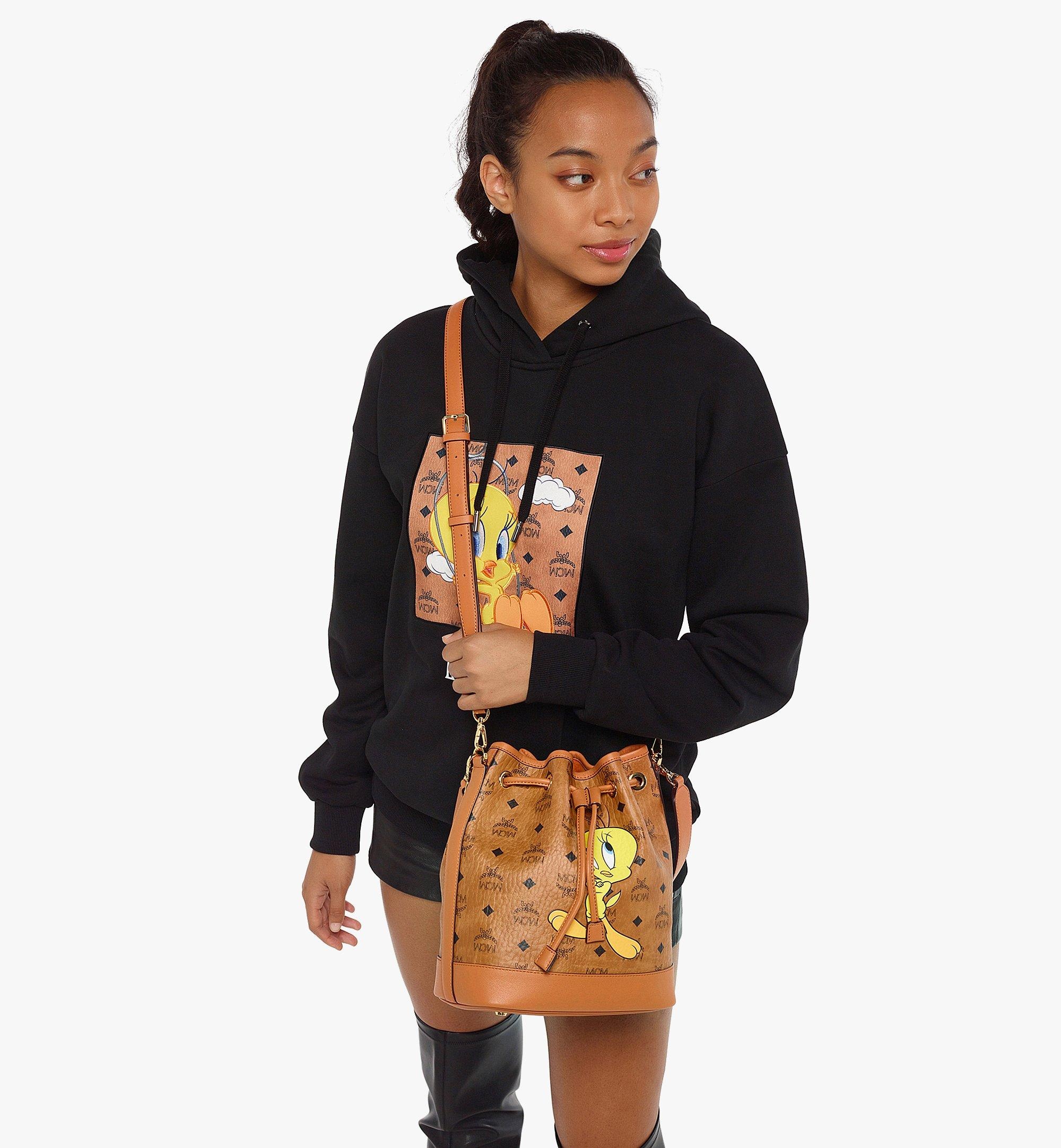Looney Tunes x MCM  Dessau Drawstring Bag in Visetos - 2