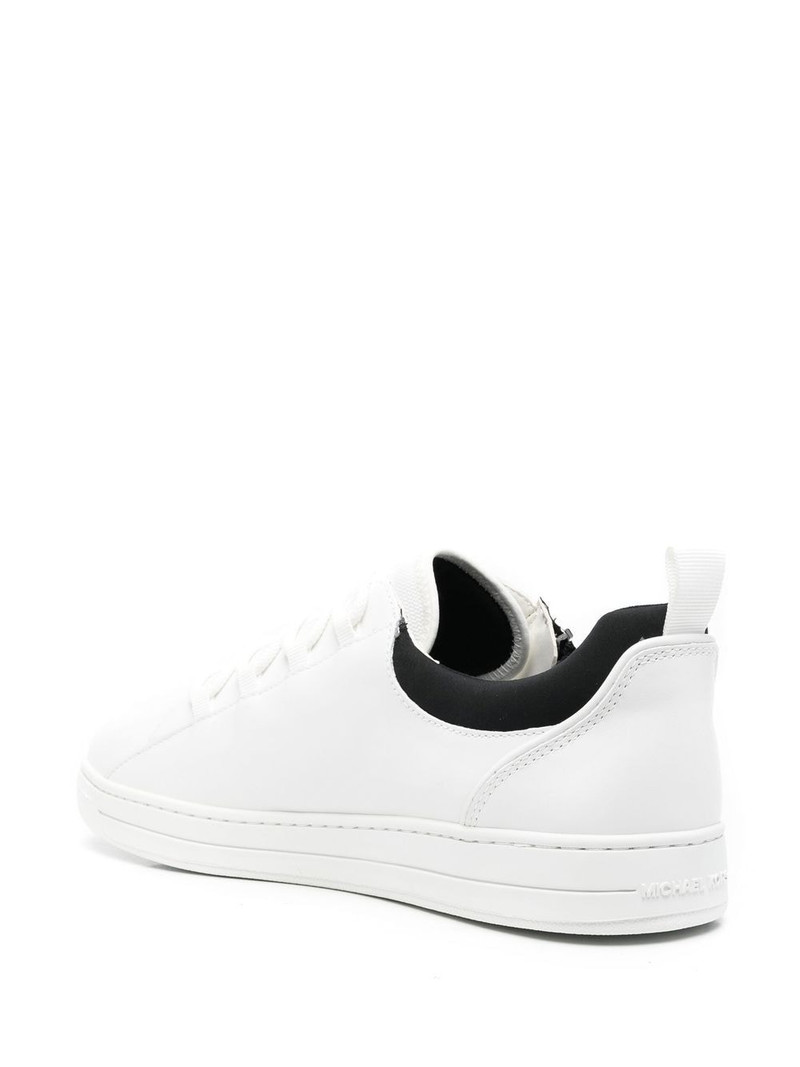 logo-print zip-detailed sneakers 3