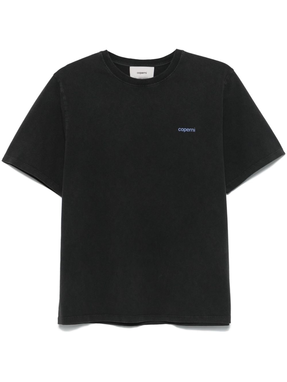 washed logo-print T-shirt - 1