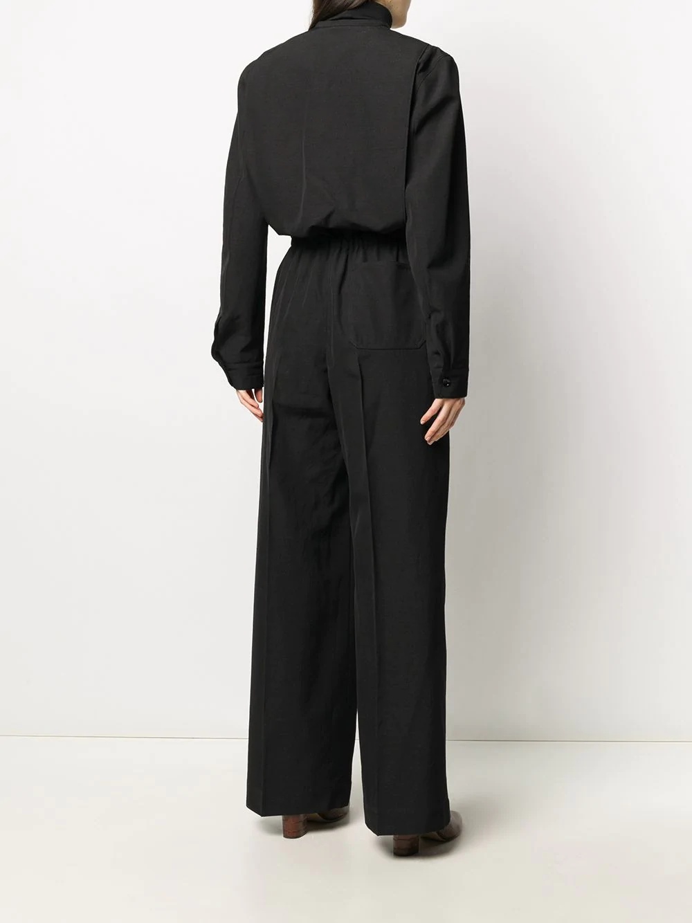 front zip-fastening jumpsuit - 4