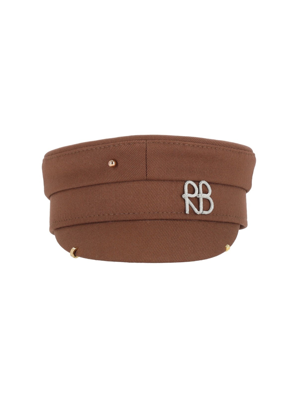 'PIERCED BAKER BOY' HAT - 1