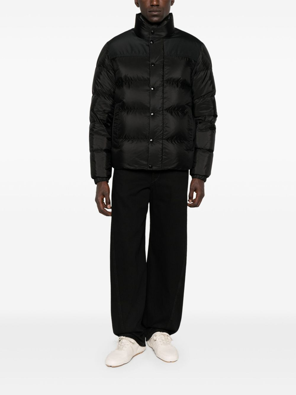 quilted panelled jacket - 2