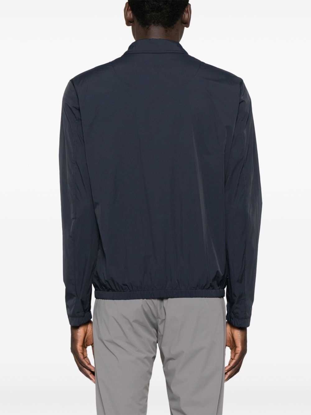 classic-collar shirt jacket - 4